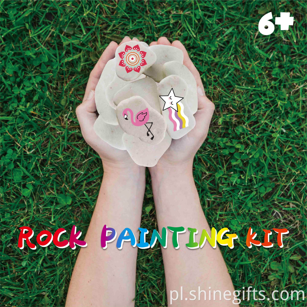 Customize DIY Paint Kids Drawing Art Painting Kit Rock Painting Rocks